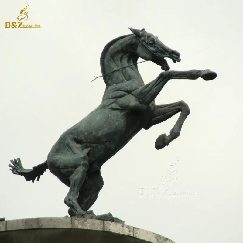 bronze flying horse sculpture design custom made horse statue