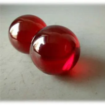 High-precision 0.3mm~30mm +/-0.001mm Grade 10 Synthetic Ruby Ball Lens