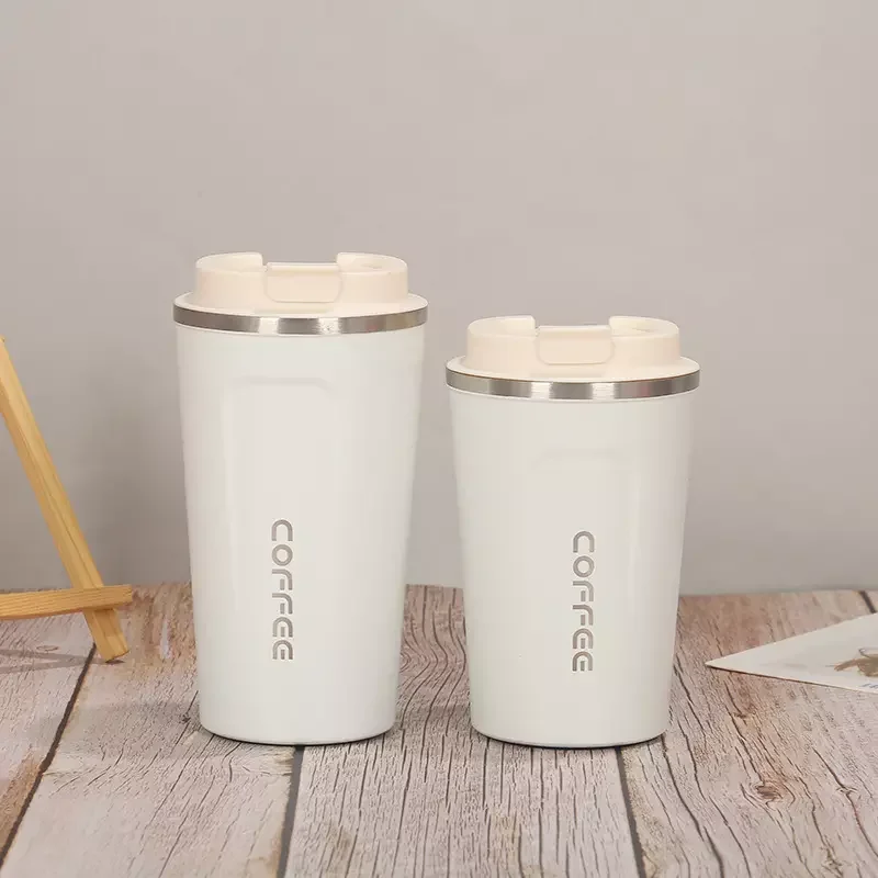 Hot selling  Double Walled Stainless Steel Car Tumbler Business Office Thermal Mug Vacuum Insulated Reusable Coffee Cup
