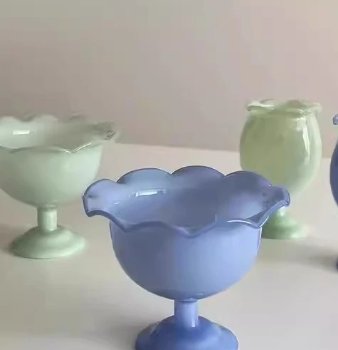 Wholesale Custom Food Containers Glass Salad Bowl Food-Storage Containers Glass Mixing Bowls For Fruit Salad Rice