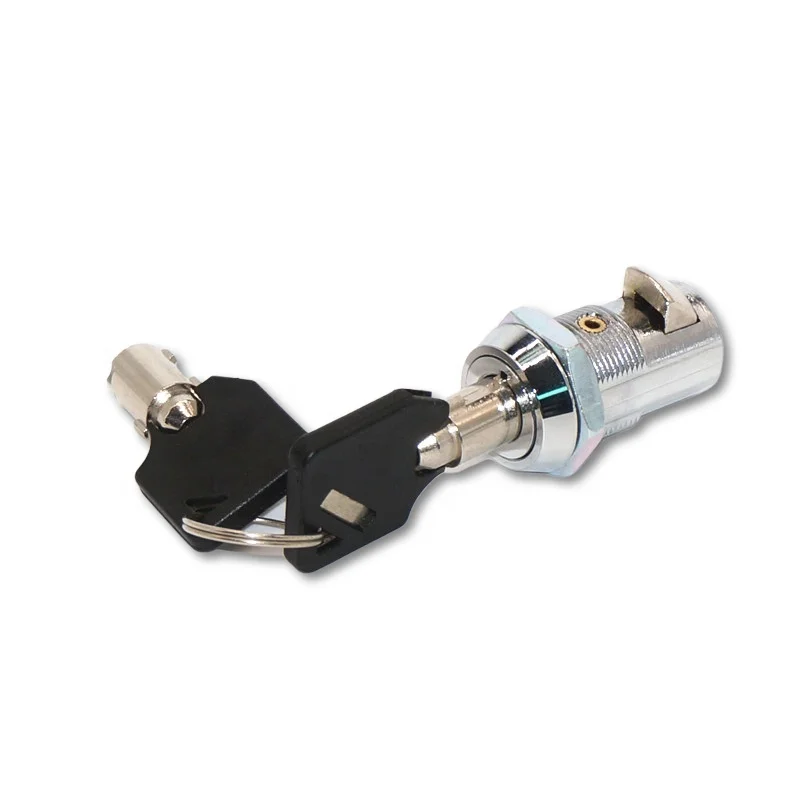 Safe key code swing cylinder handle frameless glass door lock