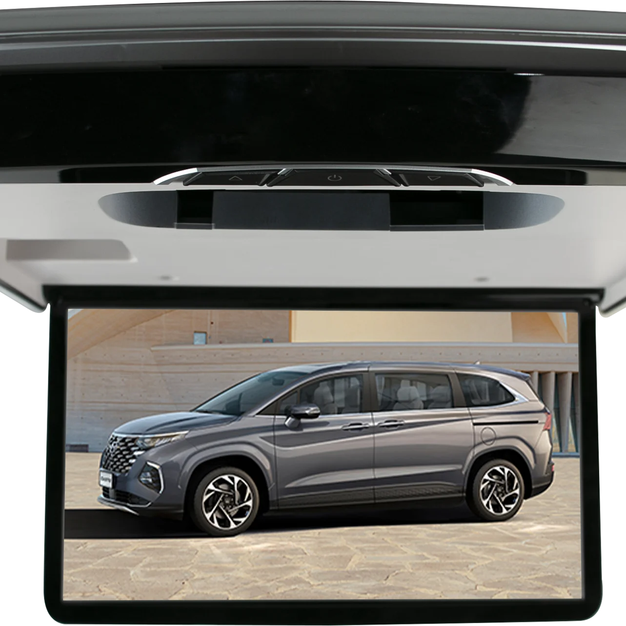 15.6' Car Overhead motorized Monitor for Hyundai Custo/Kia Carnival Screen Display 1080P Video HD Digital  Ultra-Thin