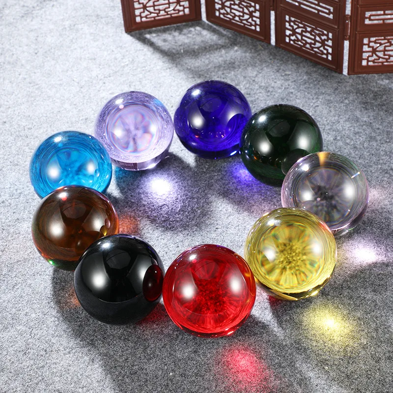 Customized Colour Creative Crystal Ball Room Decoration Home Decorative Crystal Ball