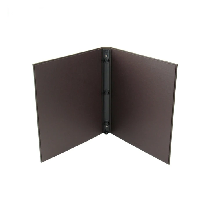 Custom design printed 3 Hole Ring Binder A4 plastic file folder wholesale from Dongguan Factory