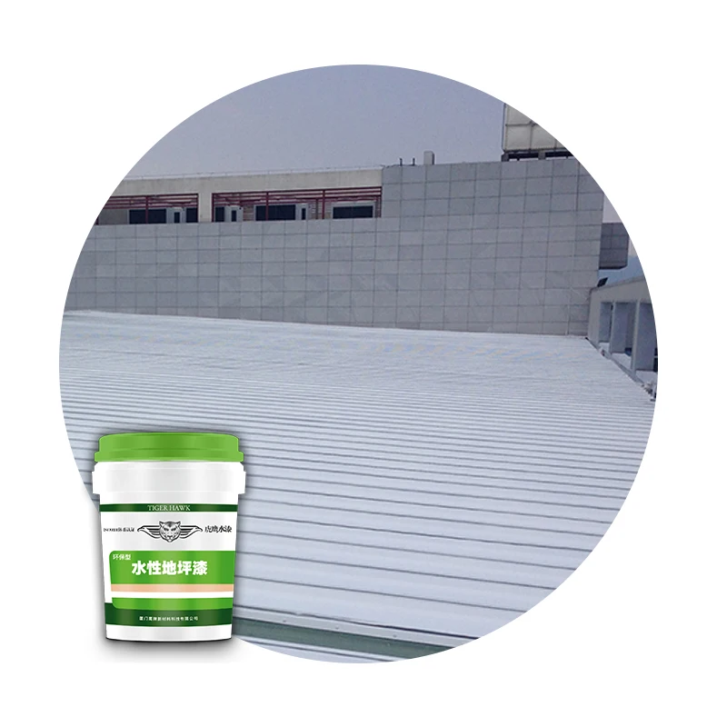 Acrylic concrit heat reflective waterproof  cool roofing paint elastic