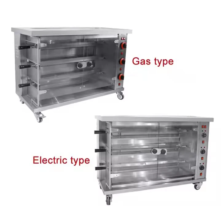 Commercial 3-tube 6-tube 9-stick roasted chicken machine for sale professional roasted chicken oven