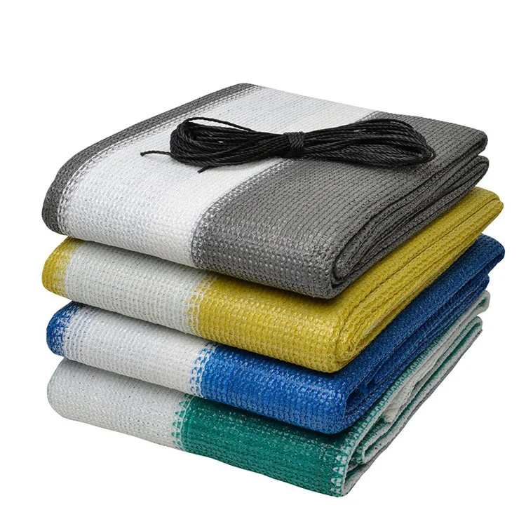 100% Virgin material HDPE balcony privacy screen cover fence/Top quality HDPE mesh balcony protection safety net made in Chi