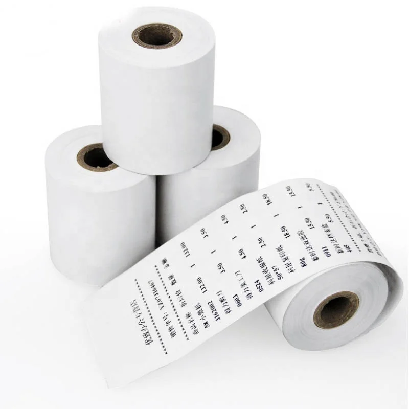 80mm*80mm high quality cash register paper custom thermal paper roll for printer
