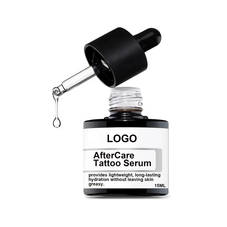 Private Label Tattoo Aftercare Serum Organic Moisturize Protect Heel Repair Skin Tattoo Aftercare Butter Tattoo Serum