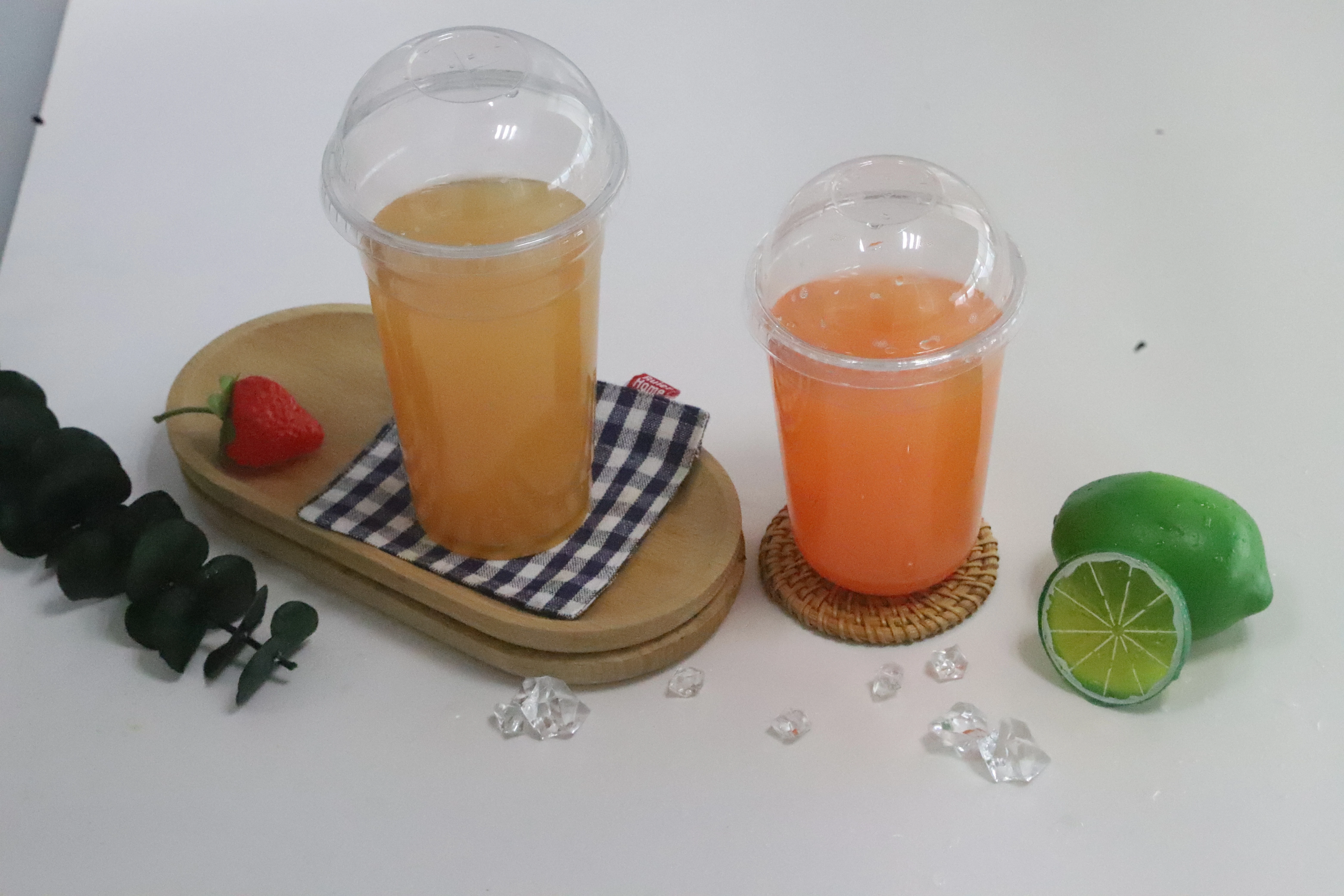12Oz пластиковая чашка для желе напитков