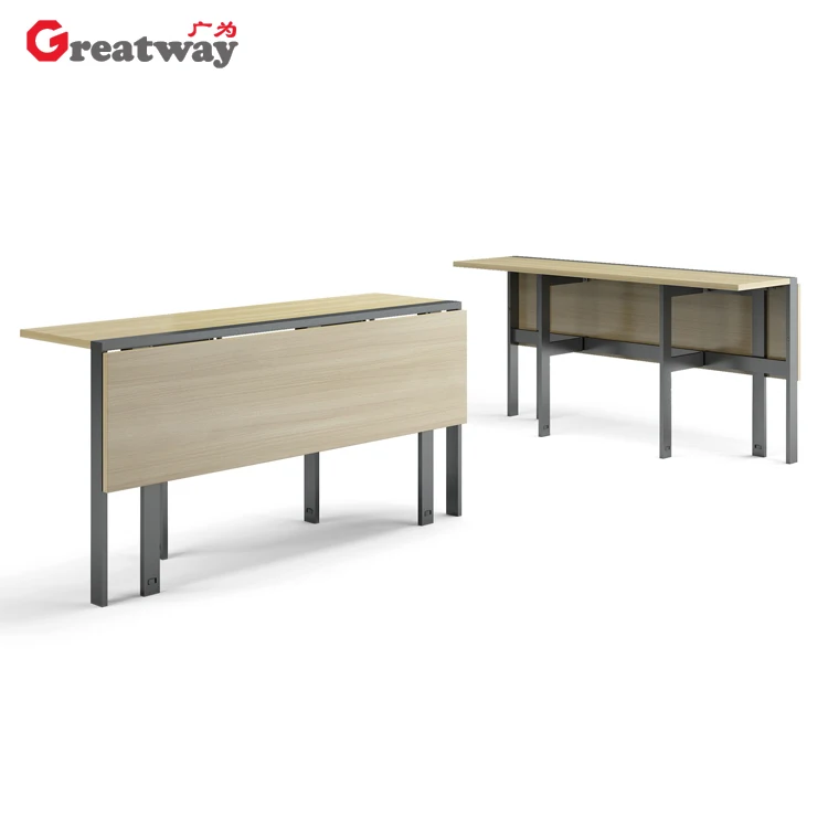 Современный простой складной подвижный стол для конференций торговли