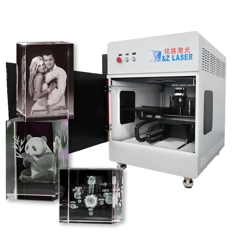 High accuracy 3D Laser Engraving machine for crystal 3d engraver crystal machine for glass Crystal Acrylic business
