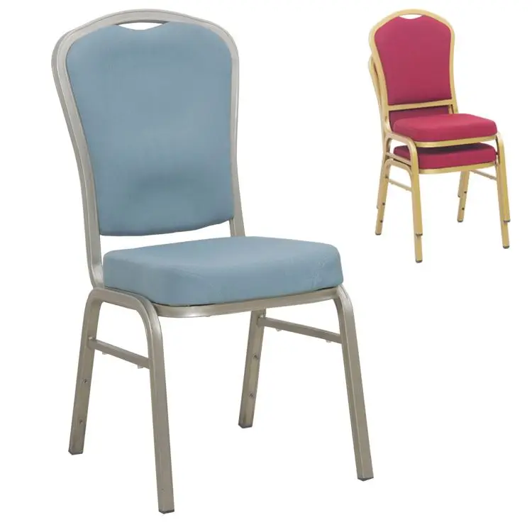 Yinma furniture iron chair for wedding ceremony in fabric