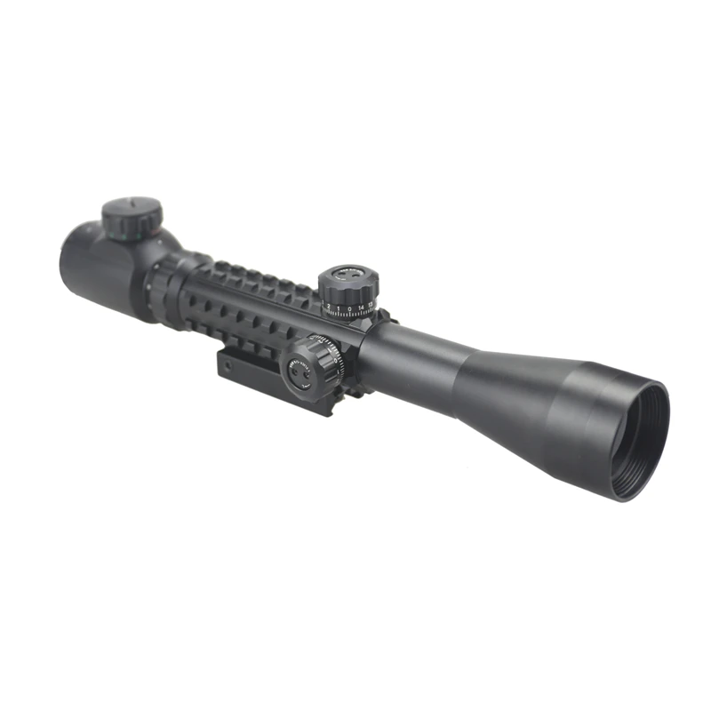 Promotion Optics  Scope3-9X40 EG Red Green Illuminate Tactical  Sight With Free Mounts