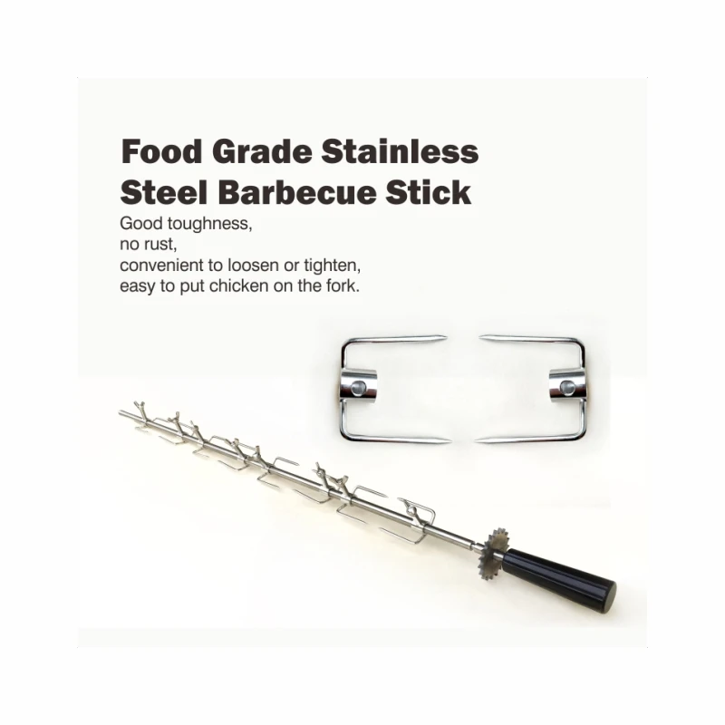 Libermann Quality Stainless Steel Vertical Chicken Rotisserie 4 Rods Rotisserie Oven for Chickens