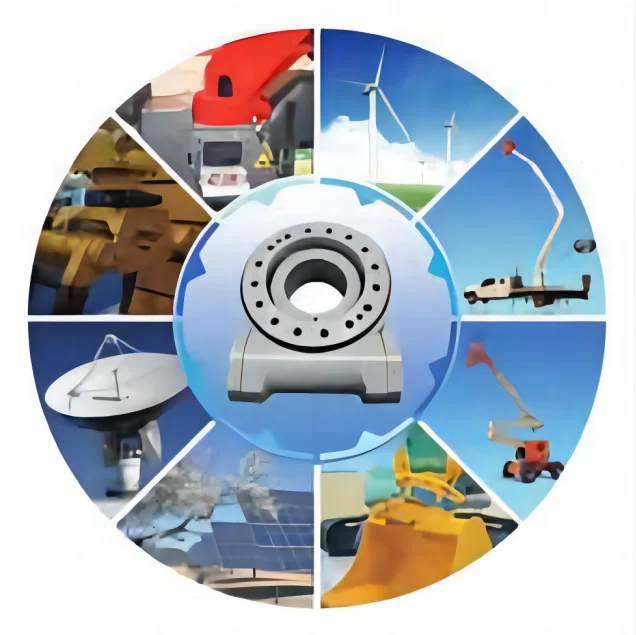 SE9 Heavy Duty SE9 Slewing Bearing Slew Drive with Hydraulic Motor