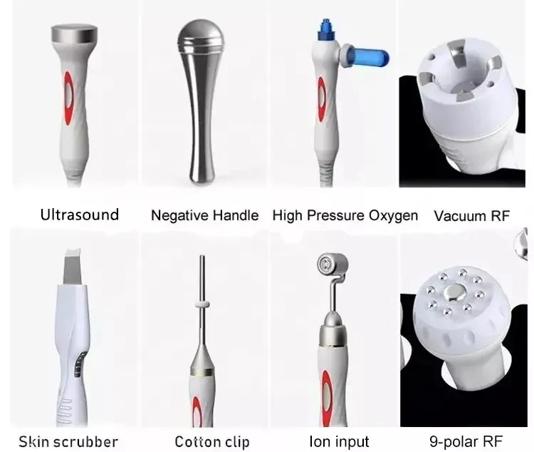 Customized Newface High Frequency 8 in 1 Facial Machine Multi-Functional Beauty Equipment