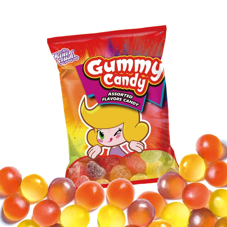 OEM Factory Cheap Price Jelly Sweet Candy Fruit Shaped Jelly Gummy Candy