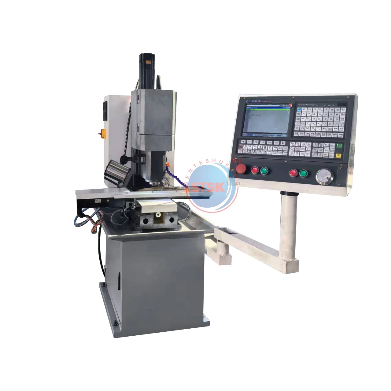 XK7110 Mini Vertical CNC Milling Machine Low-Priced New Condition with Motor Gear Core Components for Metal Machining Services
