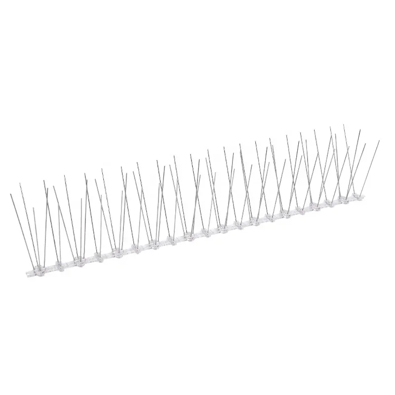 DYSC cat fence outdoor barrier bird spikes squirrel stopper tack strip racoon deterrent metal spikes razor wire fence