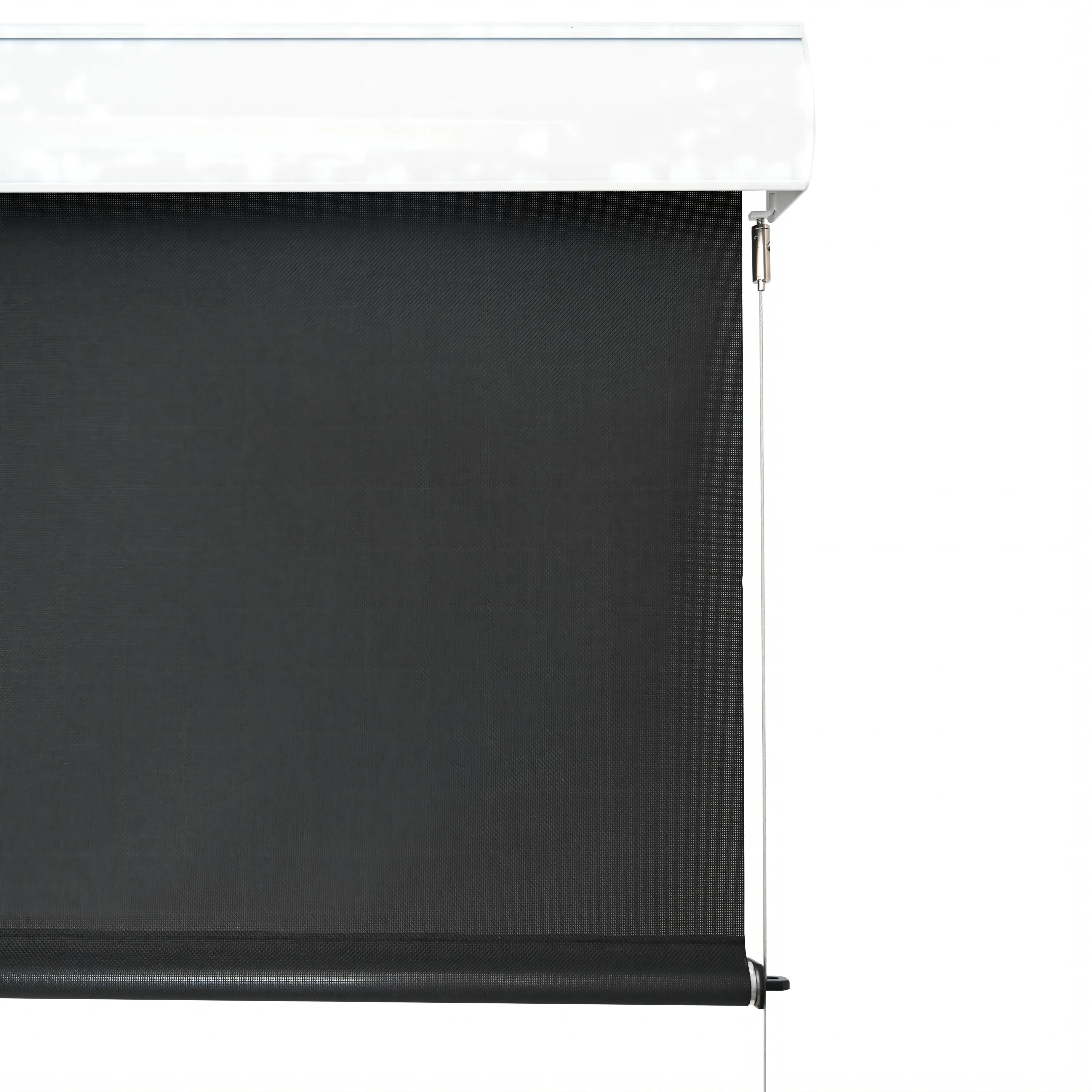 Modern Design Motor  Windproof cable tie down system Roller Blinds