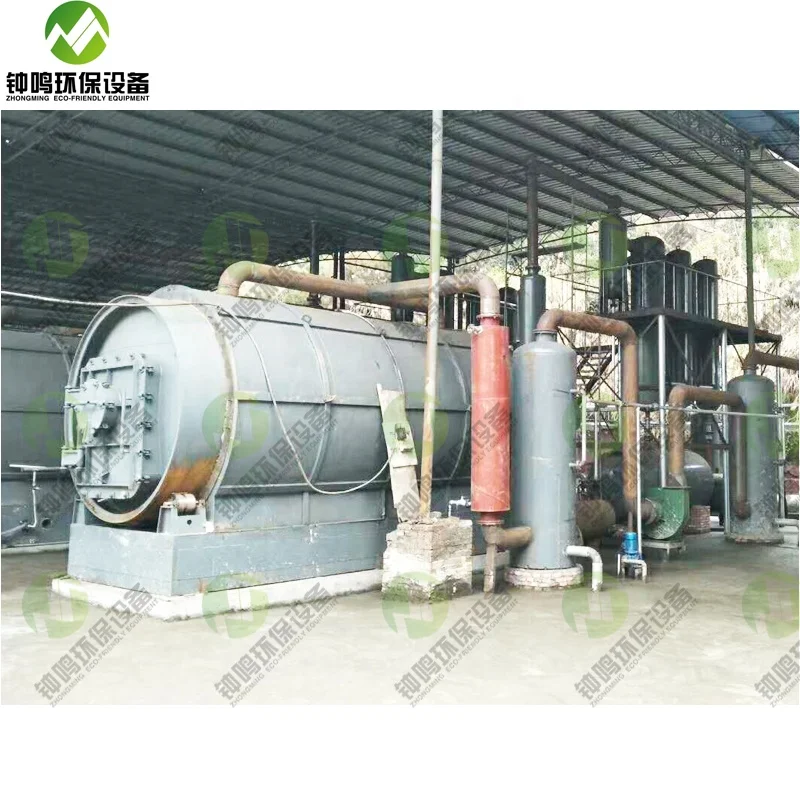 
Waste Plastics Recycling To Oil Machine 
