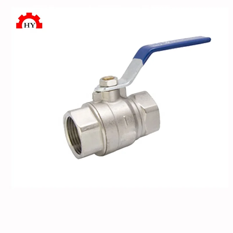 wholesale price stainless steel 2 pc female thread ball valves with handle