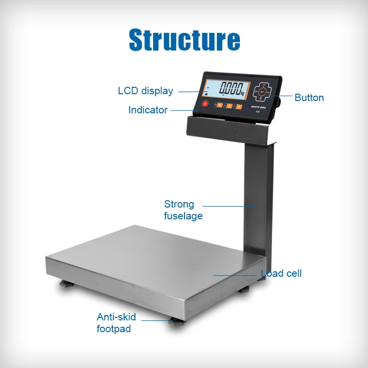 Small business machine production weight 300kg Electronic price platform scales