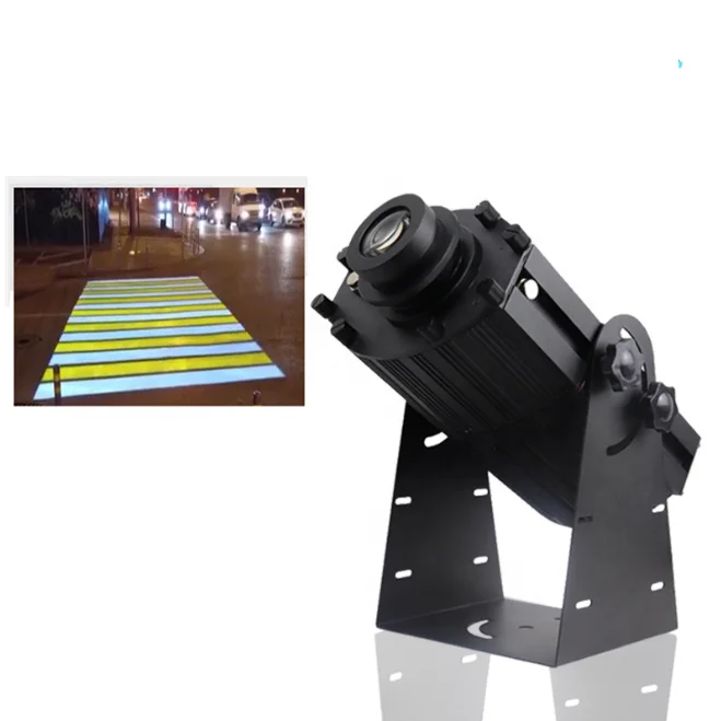 200w gobo image outdoor waterproof IP65 17000 lumens LED lighting advertising floor logo projector