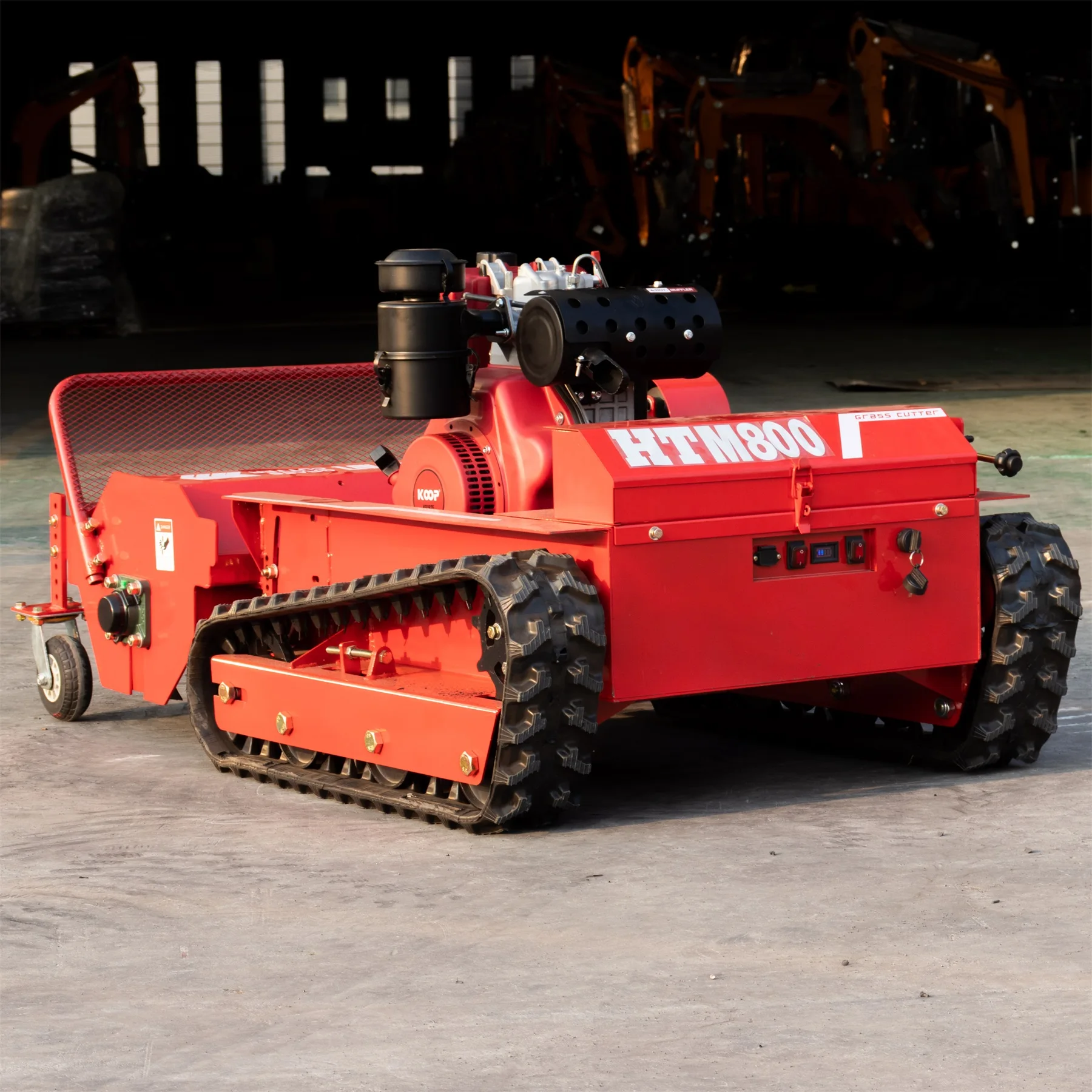 Unmanned  Control Device for Lawn Mower Meadow Trimming Machine  Grass  Cutting  Vehicle