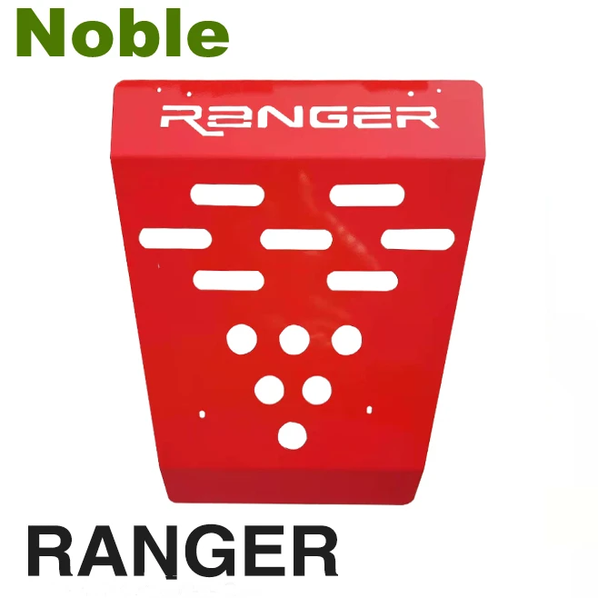 
Manganese steel protect engine skid plate Ranger engine bottom guard for 2012-2015 