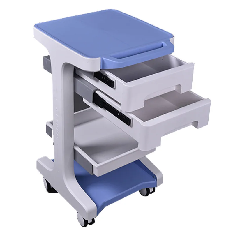 2022 Best Selling  Salon Beauty Machine Cart  Stand Spa Trolley with Two Drawer