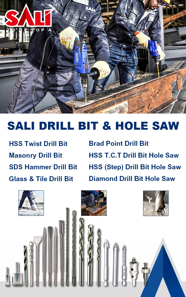 SALI 22mm 25mm 32mm 50mm Hole Saw Drill Bit HSS Saw Hole Cutter For Stainless Steel Metal Iron Wood