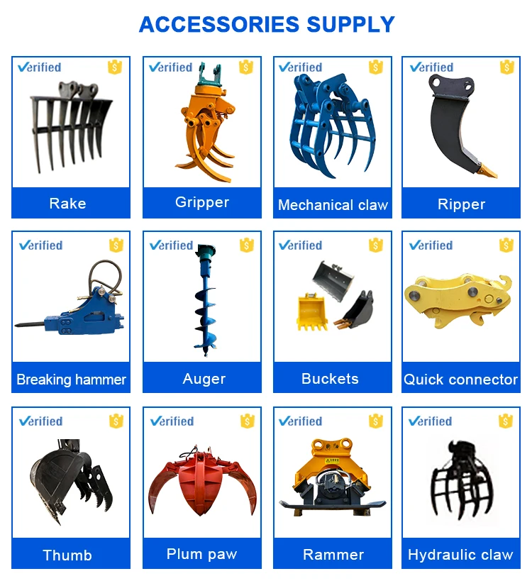 Chinese Digger Mini Excavator 1 Ton Earth-moving Machinery Mini Digger Hydraulic Crawler Mini Excavators Price