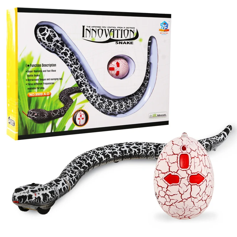 Best Christmas gift Electronic Toy Snakes RC Animal Infrared Remote Control Snake trick toys