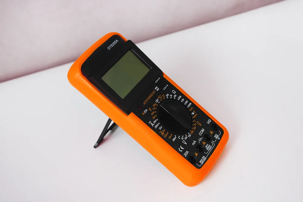 9205A Top Professional Auto Range Digital Victor Multimeter/Multimeter 6000 Counts AC DC Voltage Current Pocket Tester