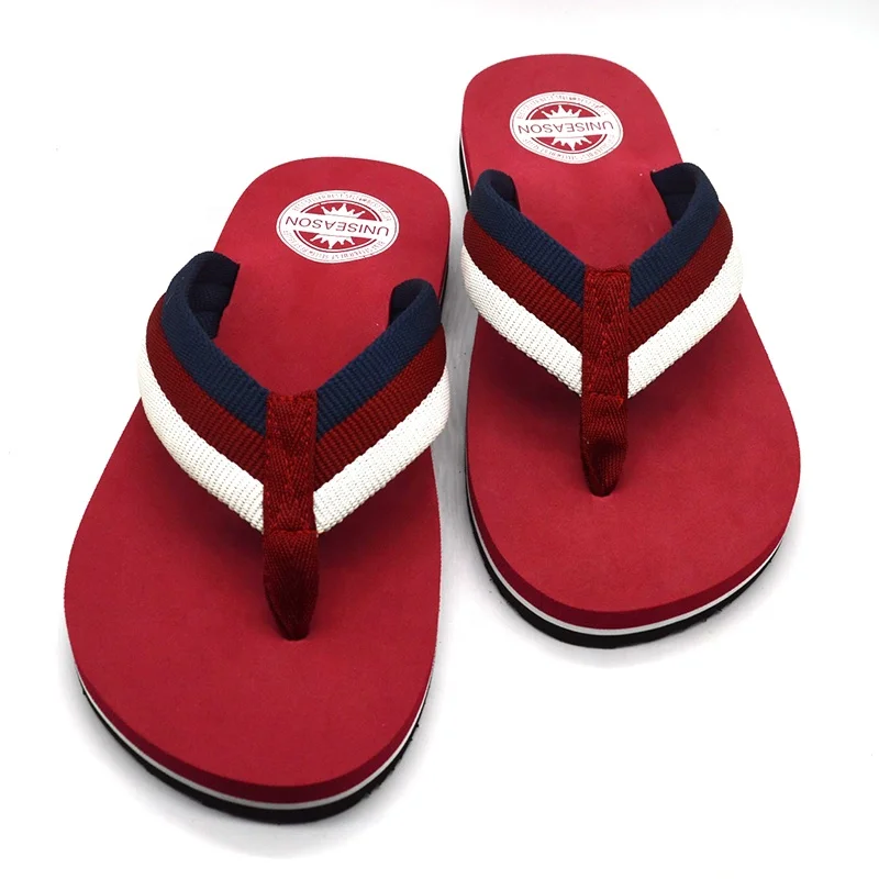 hot selling basic ladies solid color beach slippers
