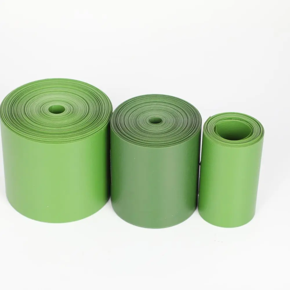Manufacturer Wholesale Green PVC Film Sheet in Rolls Artificial Christmas Trees Grass Fence Materials