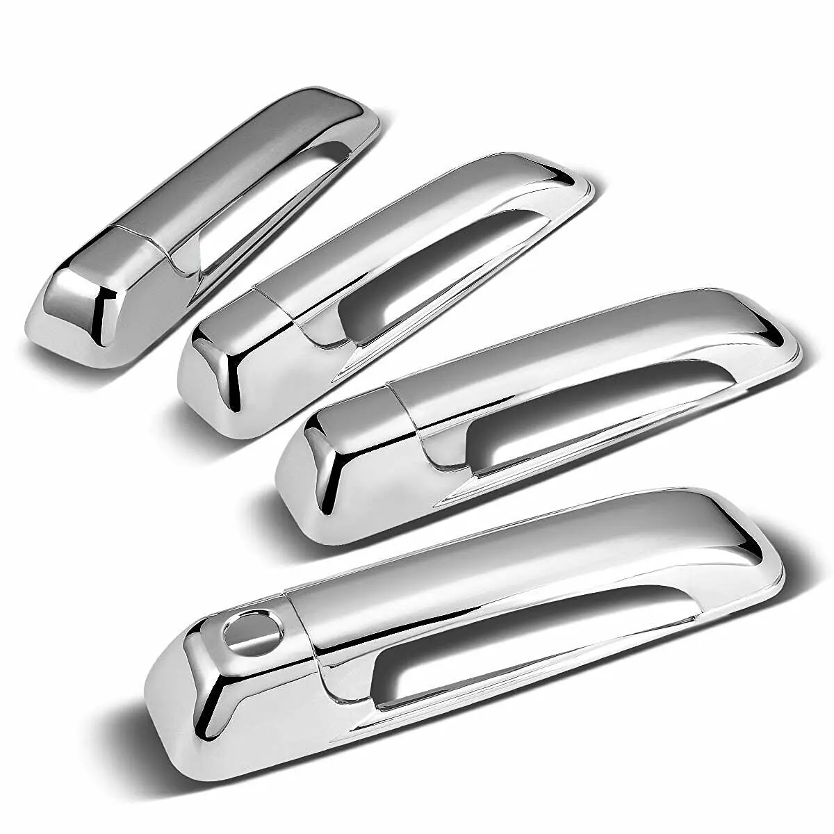 WZXD Factory Price Door Handle Cover Chrome Body Kit For Exterior Door Handle Catch Cover For Dodge Ram 1500 2500 3500 2010-2018