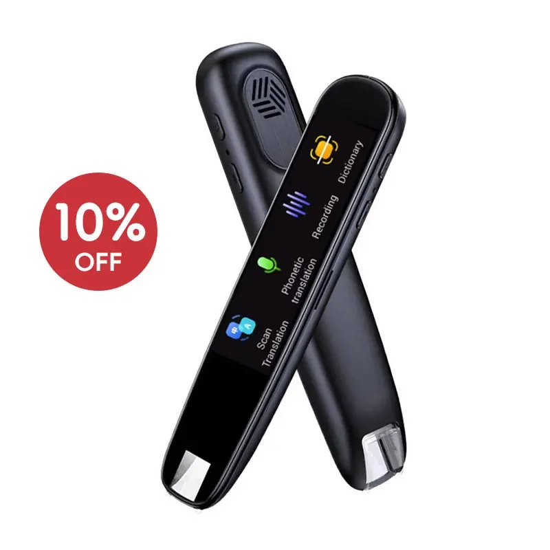 Smart Translator Talking Reading Pen Digital OCR Scanner Pen Language Translator Device with Voice Translator Dictionary Pen