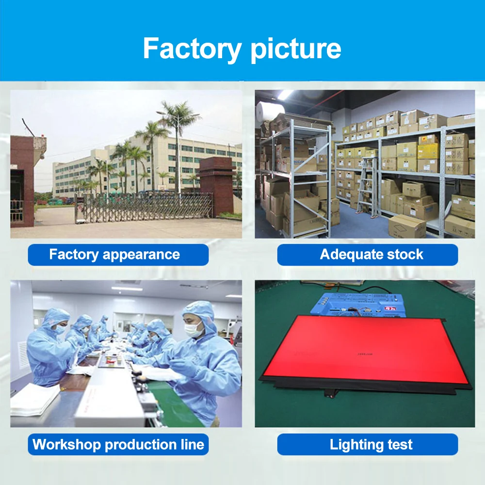 boe glass 7 inch lcd bare screen car industrial screen lvds interface HD 1024*600 BOE LCD module screen factory price wholesale