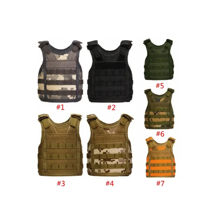 Camping Mini Beverage Cooler Adjustable Detachable Tactical Vest Beer Vest