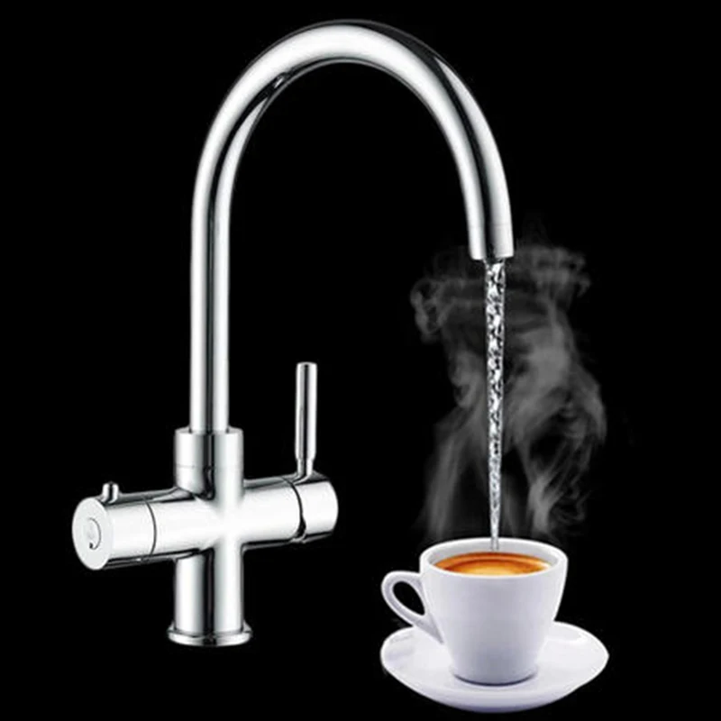 Boiling Water Tap Child Lock Controlled Filter Water Tap Instant Hot Boiling Water Kitchen Sink Mixer tap