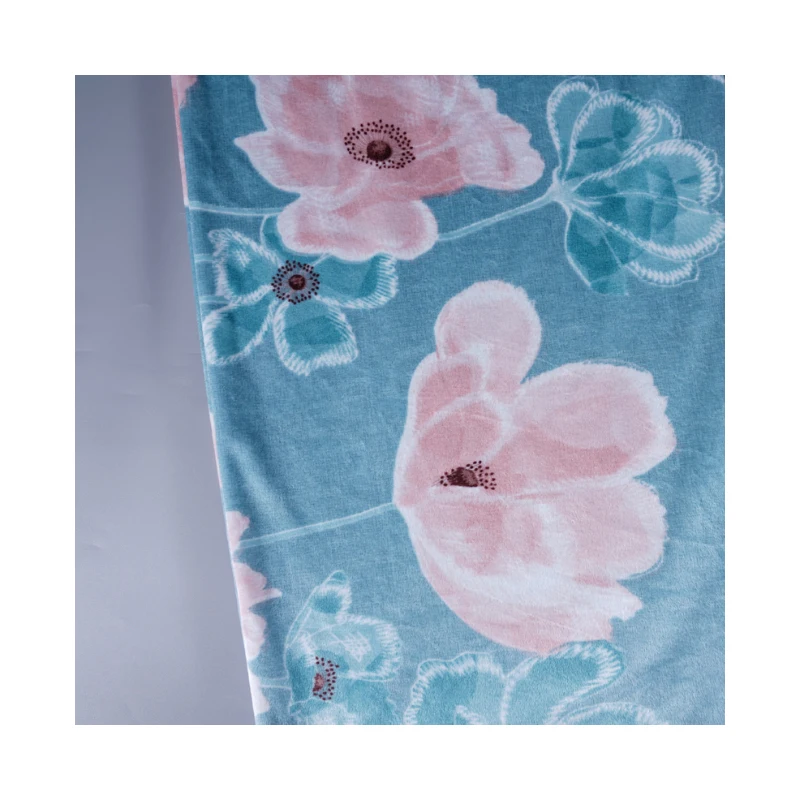 
 Разрисованный супер мягкий микрофибра ткань ватки ткани с украшением в виде кристаллов супер мягкие печати  