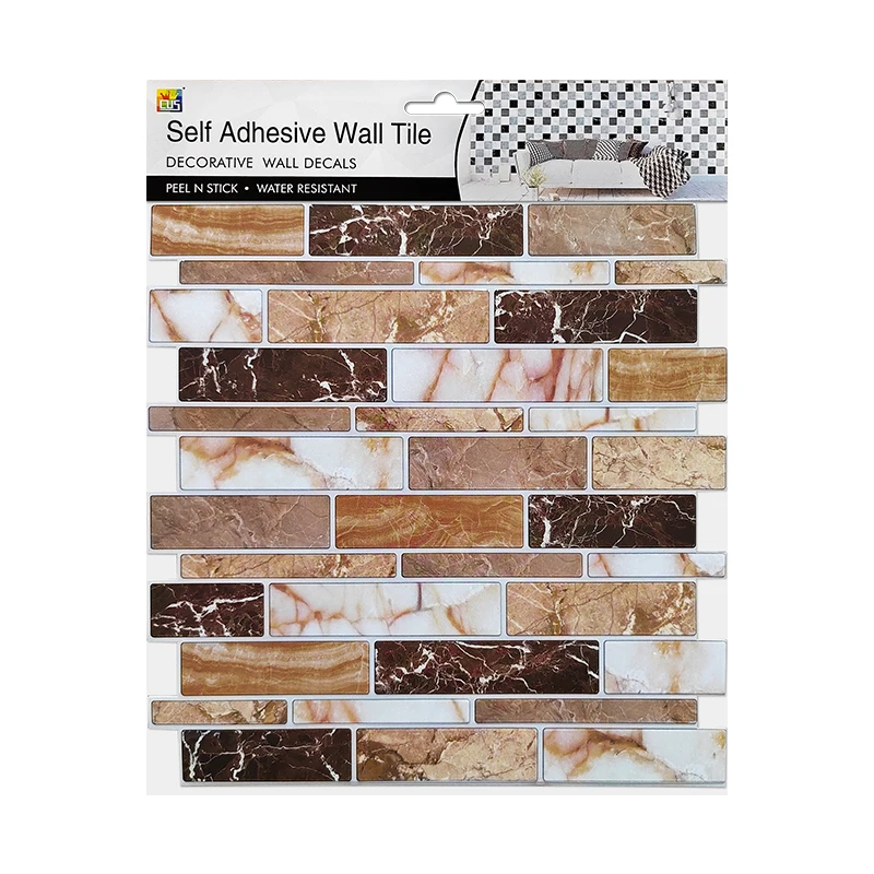 Marble and Small stone Wall Tile Sticker for Kitchen and Wall Decoration