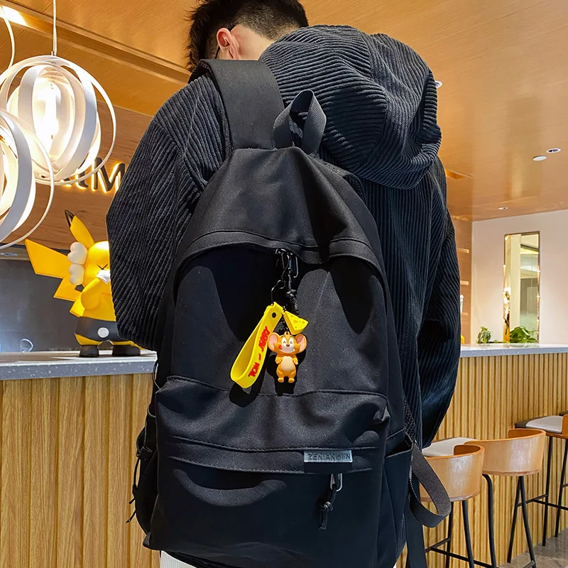 Bai Mao Global Hot Selling cute cartoon drip rubber genuine tom cat and mouse Jerry key chain