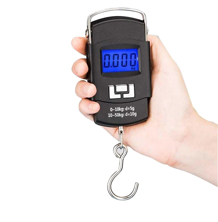 50kg/5g Portable Digital Luggage Scale Travel 50kg scale Unit Luggage Electronic Scale for Out Door