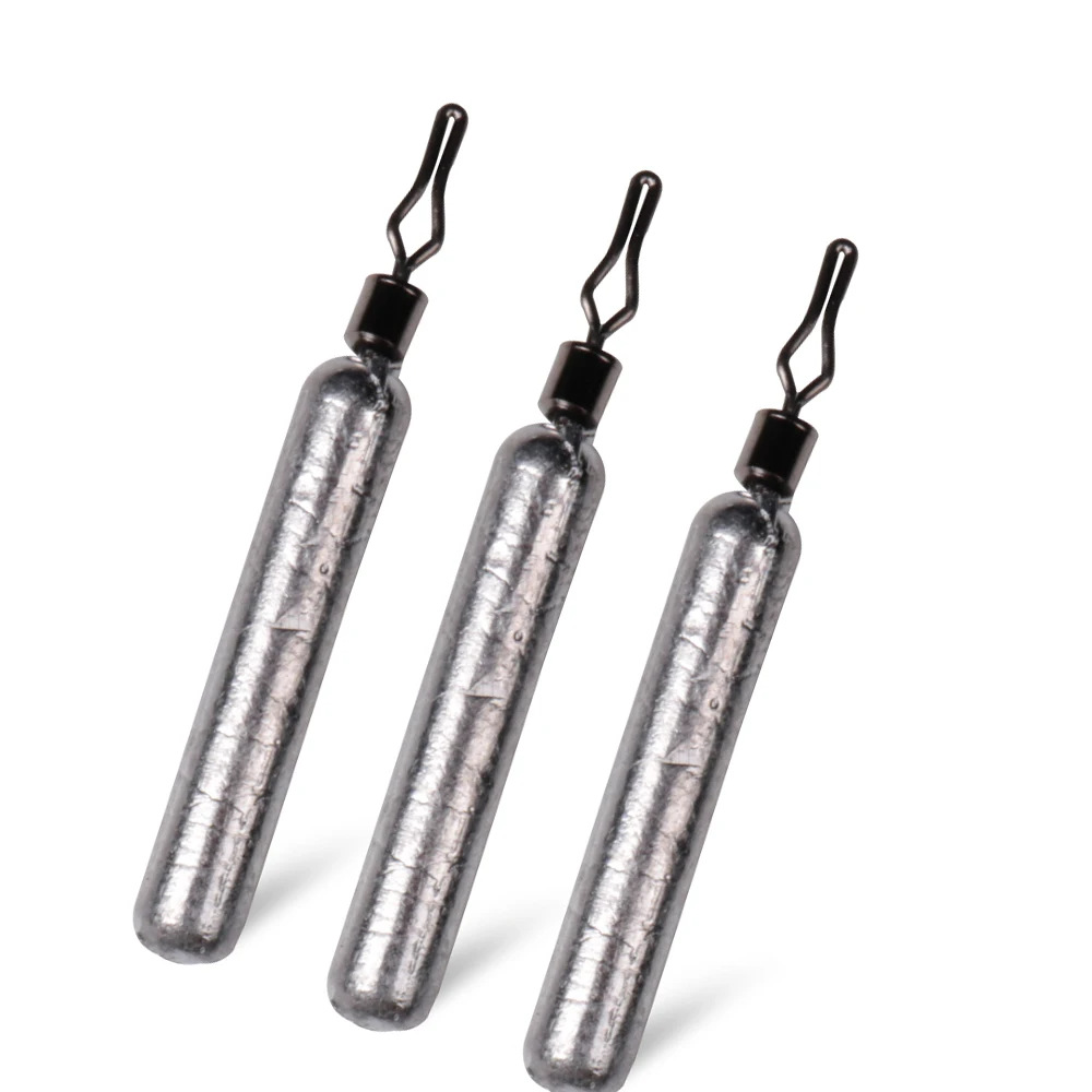 LUSHAZER lead molds sinker accessories hook 5/7/10/12/15/18g lead fishing weights