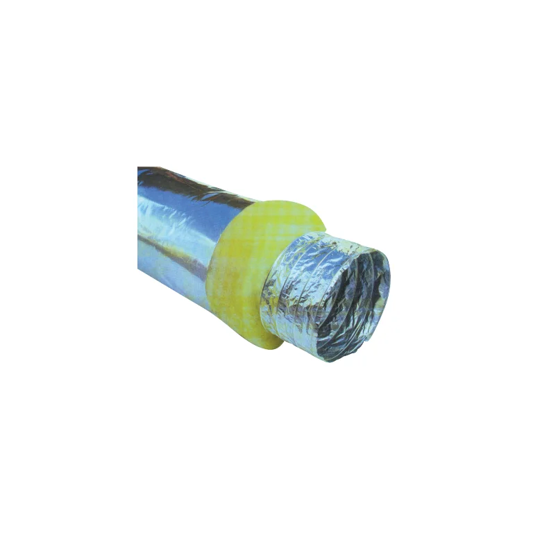 Aluminum Corrugated Pipe Duct HVAC flexible duct ventilating duct insulation types