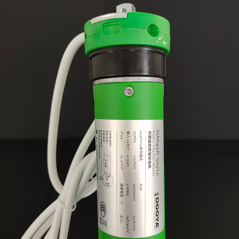 Roller shutter wireless remote control high power tubular motor DM45R-50 Dooya tubular motor DM35SL-10N17R